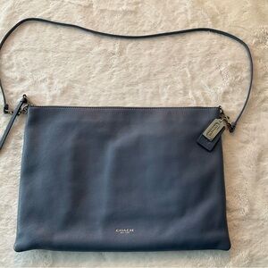 Coach Bleecker Cornflower(Blue) Shoulder/Clutch Bag